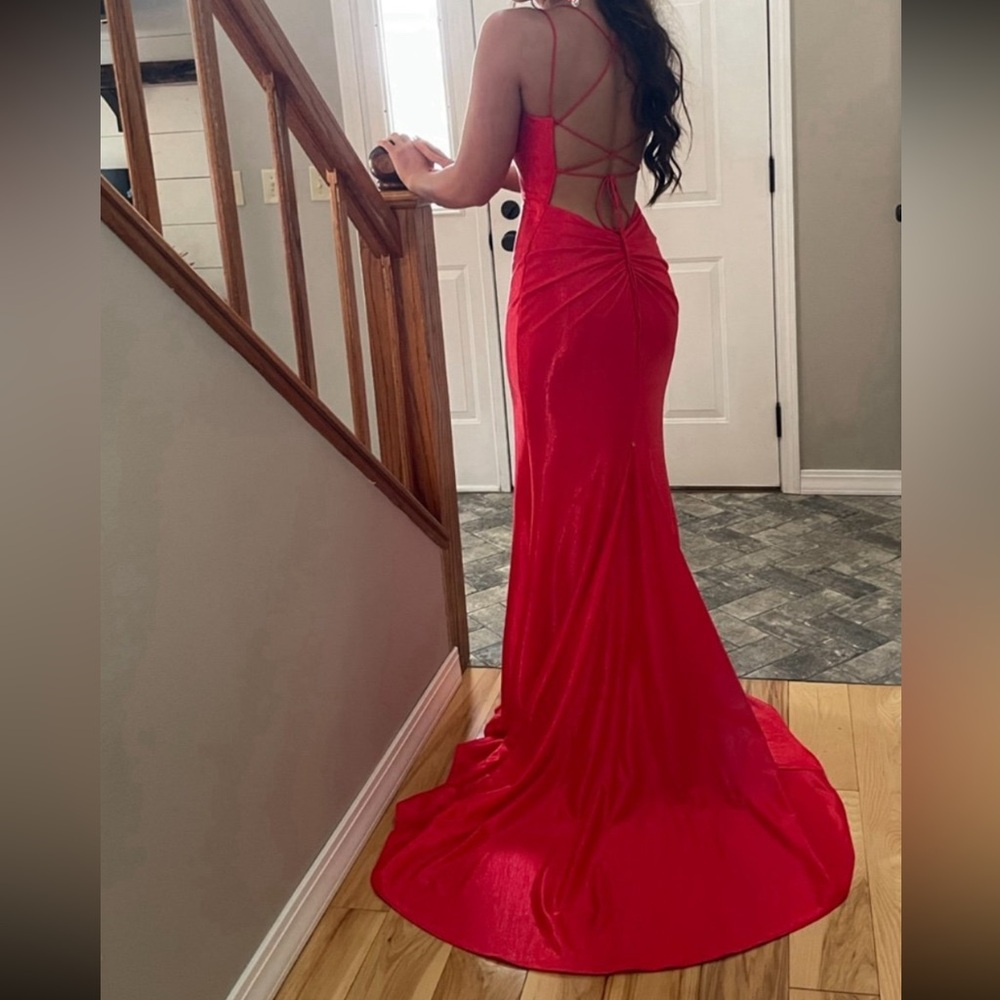 Red Prom Gown